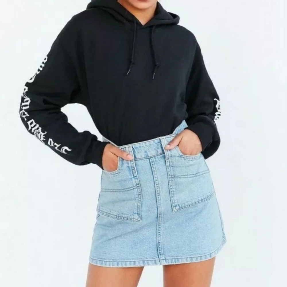 BDG Utility A-Line Denim Mini Skirt Size XS - Picture 16 of 16